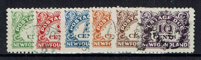 Image of Canada-Newfoundland SG D1/6 FU British Commonwealth Stamp